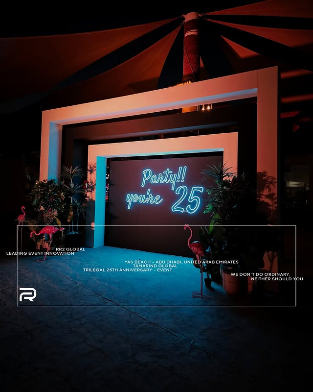 Trilegal 25th Anniversary Yas Beach